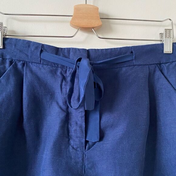 ARITZIA-WILFRED Free Allegra Short -Navy (Size:10) - Picture 4 of 6